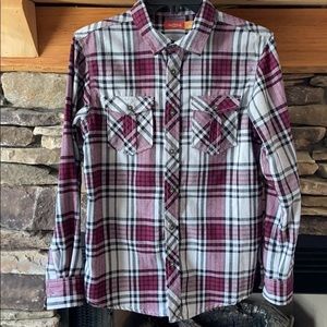 Boys button down flannel